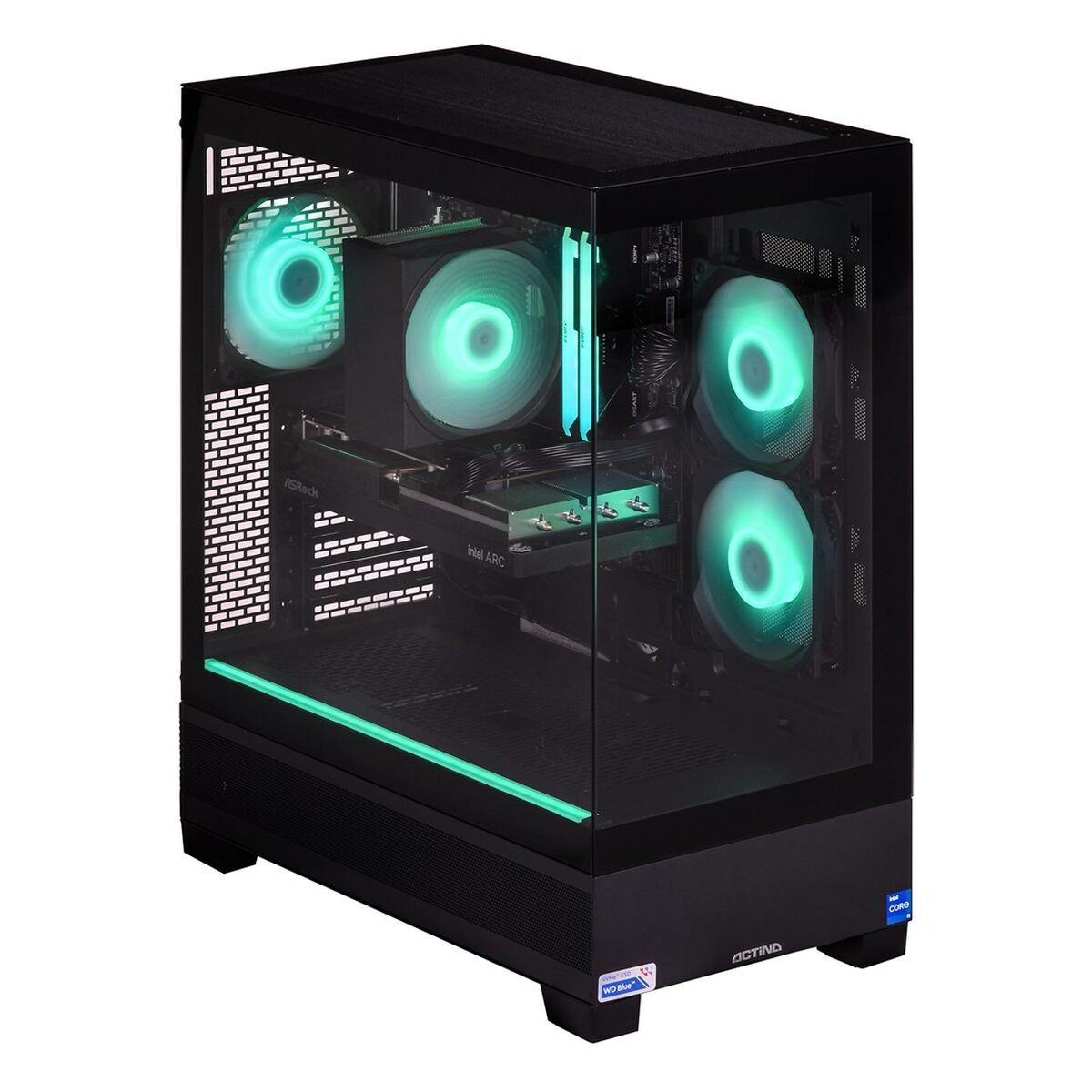 Stolní PC Actina Intel Core i5-12400F 32 GB RAM 1 TB SSD